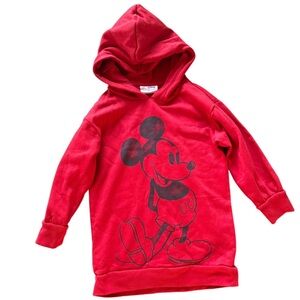 GAP Kids Red Hoodie with Mickey Mouse Design